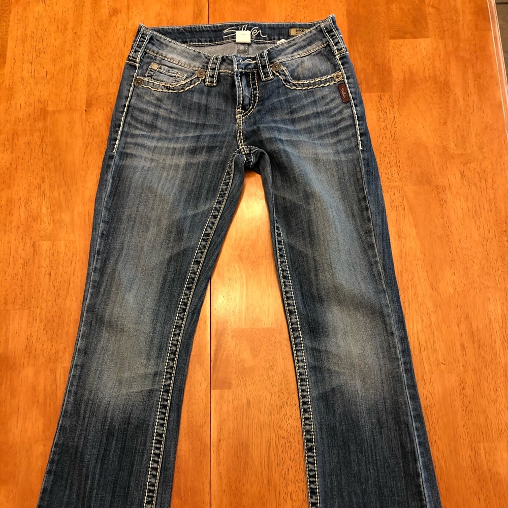 Silver jeans